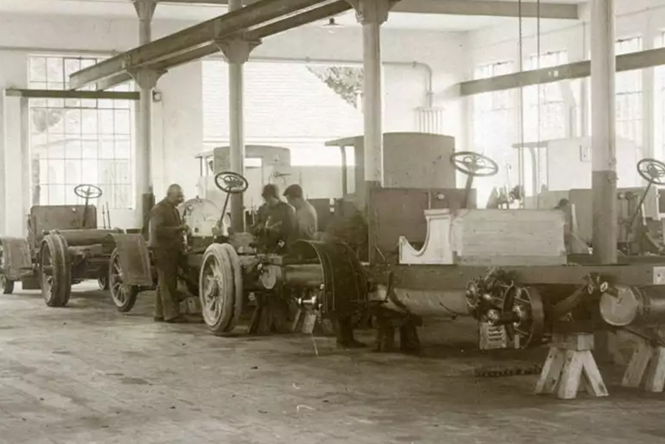 Historisches Bild MAN Produktion