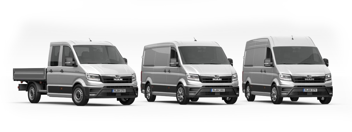 MAN TGE Pritsche | MAN TGE Kombi | MAN TGE Kastenwagen