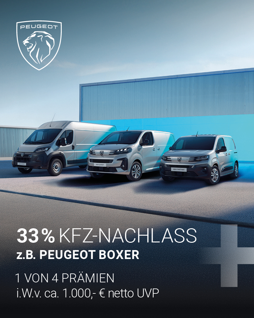 Peugeot Loewendeal - Praemienaktion