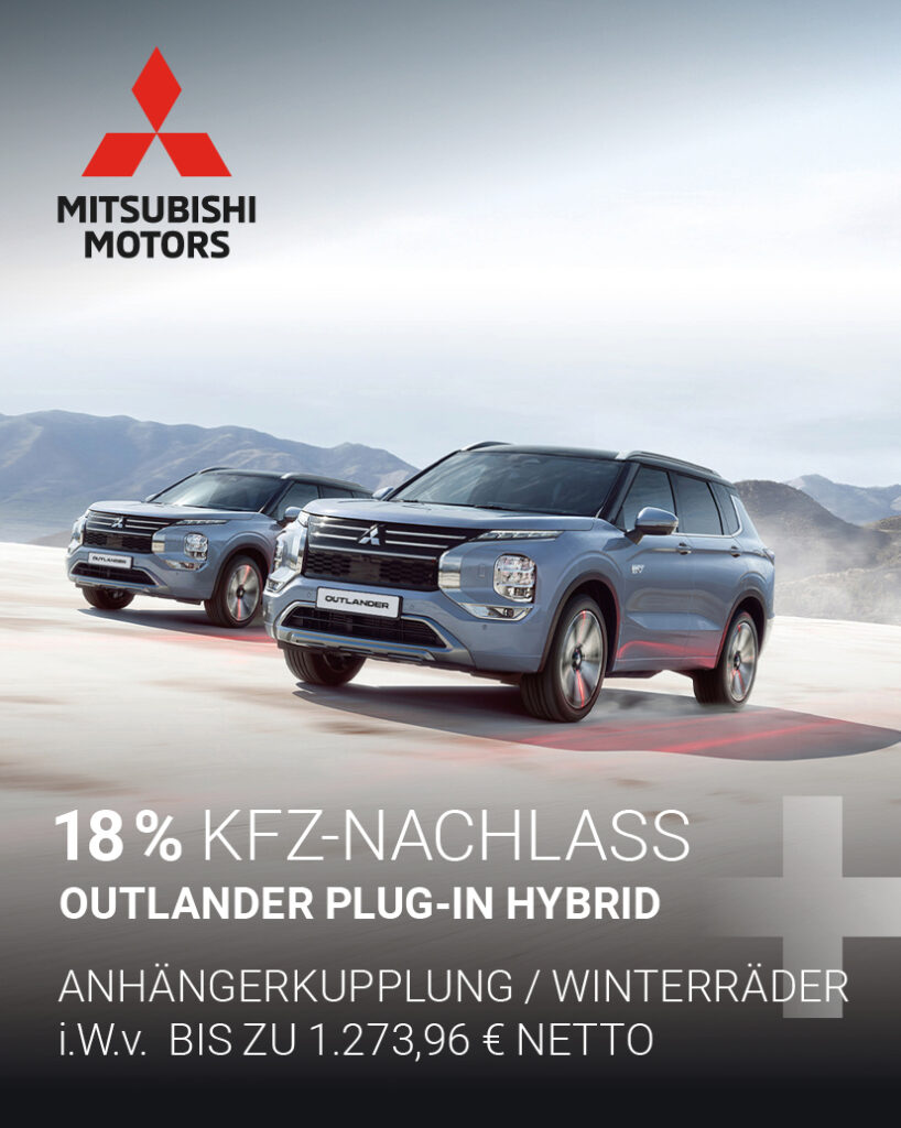 SDH Praemienaktion Stil sicher Mitsubishi Outlander