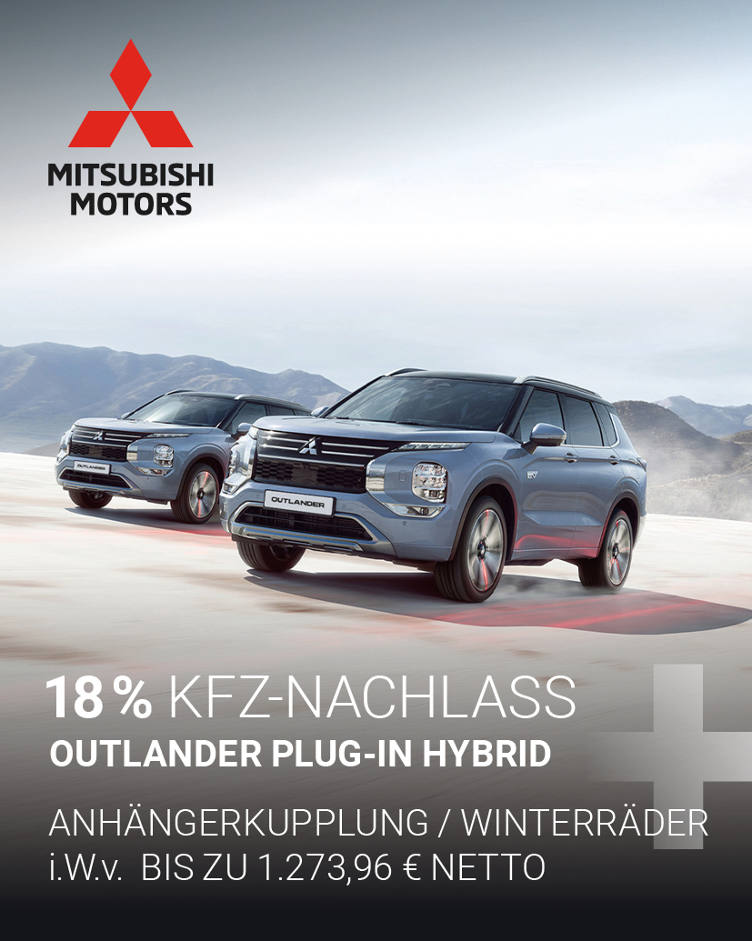 SDH Praemienaktion Stil sicher Mitsubishi Outlander