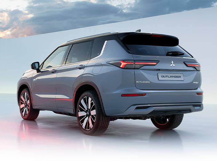Image MItsubishi Outlander von hinten